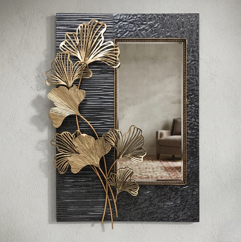 Espejo Decorativo de Pared "Ginkgo Biloba"
