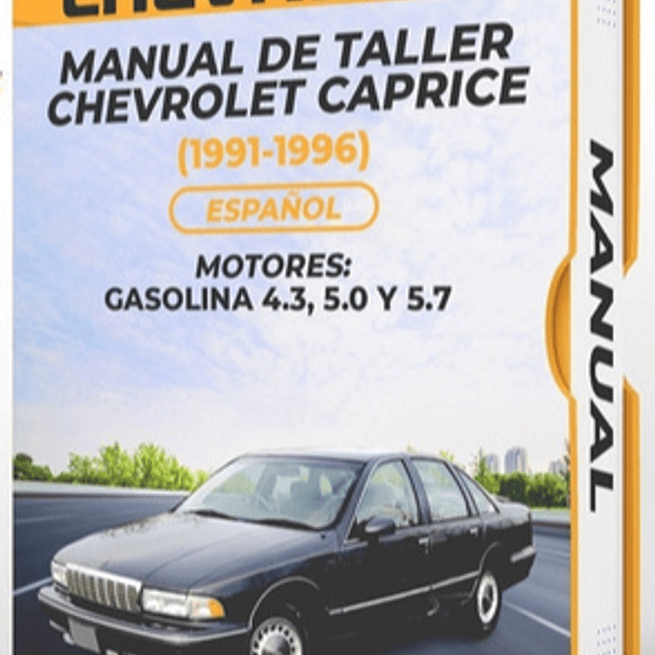Diagrama Eléctrico  Chevrolet Caprice ( 1991, 1992, 1993, 1994, 1995, 1996)  GASOLINA 4.3, 5.0 y 5.7Español*** 1