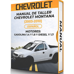 Manual de Taller Chevrolet Montana (2003-2010) Español