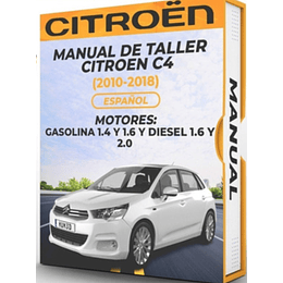 Manual de Taller Citroen C4 (2010-2018) Español