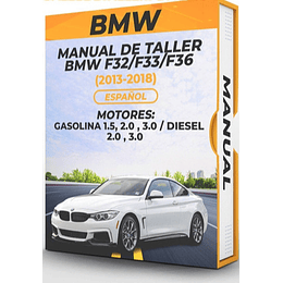 Manual de Taller Bmw F32/f33/f36 (2013-2018) Español