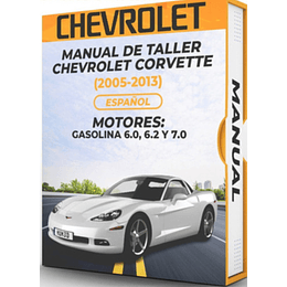 Manual de Taller Chevrolet Corvette (2005-2013) Español***