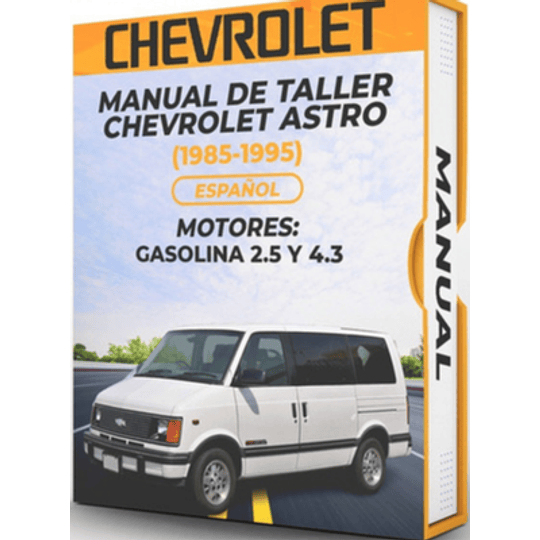 Manual de Taller Chevrolet Astro (1985-1995) Español