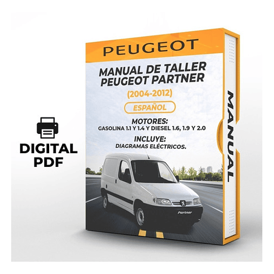 Manual de Taller Peugeot Partner (2004-2012) Español