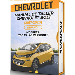 Manual de Taller Chevrolet Bolt (2017-2020) Español***