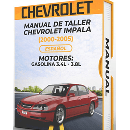 Manual de Taller Chevrolet Impala (2000-2005) En Español