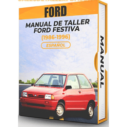 Manual de Taller Ford Festiva (1986, 1987, 1988, 1989, 1990, 1991, 1992, 1993, 1994, 1995, 1996) Español