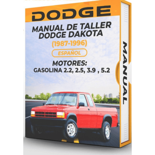 Manual de Taller Dodge Dakota ( 1987, 1988, 1989, 1990, 1991, 1992, 1993, 1994, 1995, 1996) Español