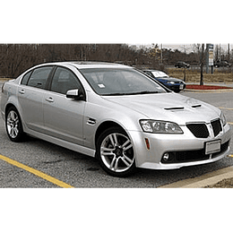 Manual De Taller Pontiac G8 (2008-2009) Ingles