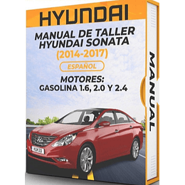 Diagrama Eléctrico  Hyundai Sonata (2014, 2015, 2016, 2017) 2014, 2015, 2016, 2017 Español