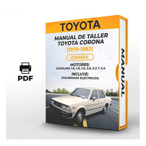 Manual de Taller Toyota Corona (1978-1983) Español