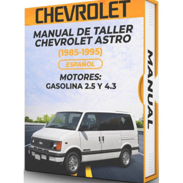 Manual de Taller Chevrolet Astro (1985-1995) Español