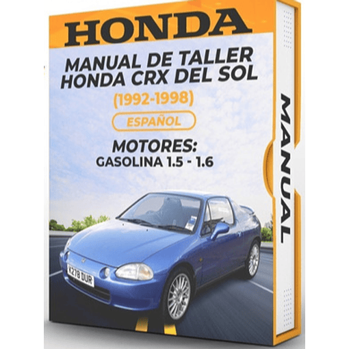 Manual de Taller Honda Crx Del Sol (1992-1998) Español