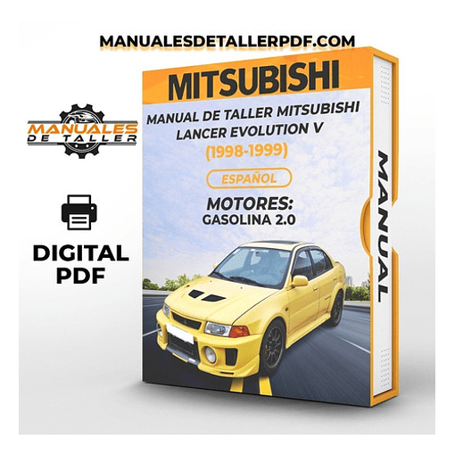 Manual de Taller Mitsubishi Lancer Evolution V 1998-1999