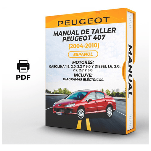 Manual de Taller Peugeot 407 (2004-2010) Español