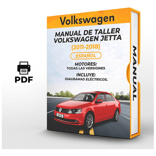 Manual de Taller y diagramas Volkswagen Jetta (2011-2018) Inglés