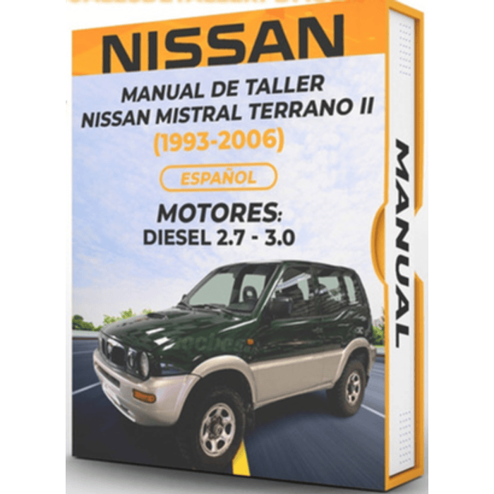 Manual de Taller Nissan Mistral Terrano II 1993-2006  