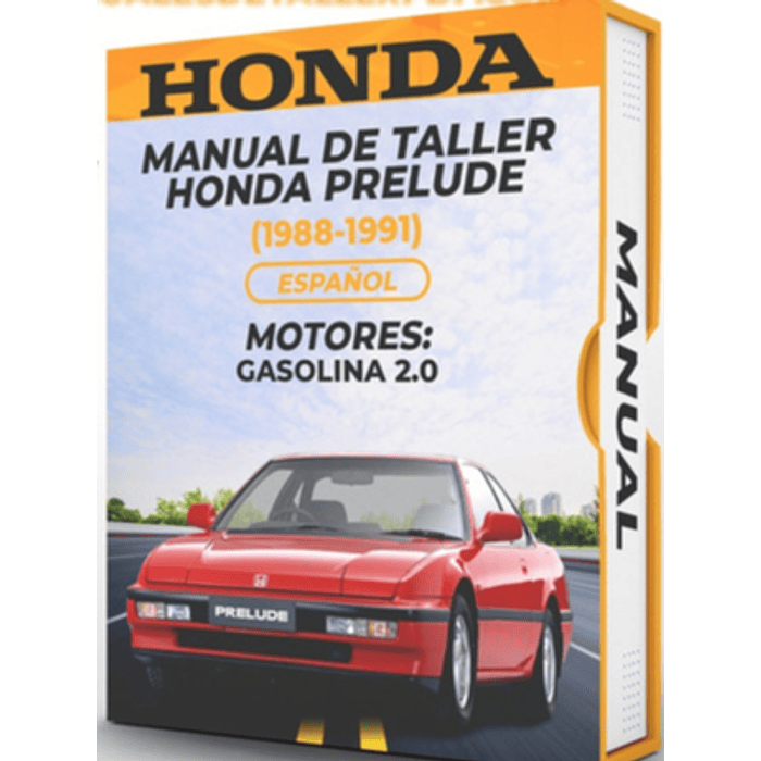 Manual de Taller Honda Prelude (1988, 1989, 1990, 1991) Español***