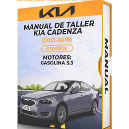 Manual de Taller Kia Cadenza (2013-2016) Español