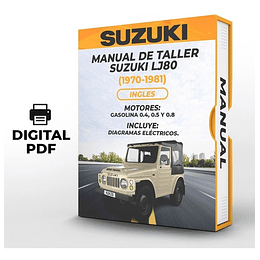 Manual de Taller Suzuki Lj80 (1970, 1971, 1972, 1973, 1974, 1975, 1976, 1977, 1978, 1979, 1980, 1981) Ingles***