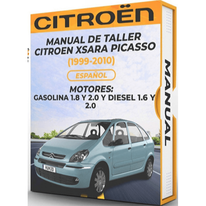 Manual de Taller Citroen Xsara Picasso (1999, 2000, 2001, 2002, 2003, 2004, 2005, 2006, 2007, 2008, 2009, 2010) GASOLINA 1.8 2.0 Y DIESEL 1.6 2.0 Español