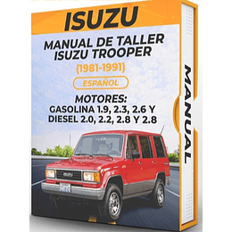 Manual de Taller Isuzu Trooper (1981-1991) Español