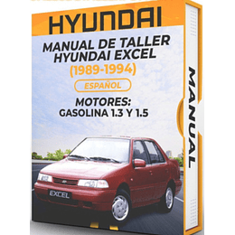 Manual de Taller Hyundai Excel (1989-1994) Español