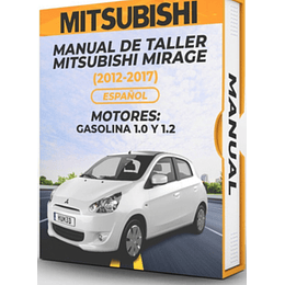 Manual de Taller Mitsubishi Mirage (2012-2017) Español