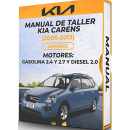 Manual de Taller Kia Carens (2006-2013) Español