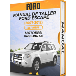 Manual de Taller Ford Escape (2007-2012) Español