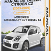 Manual de Taller Citroen C2 (2003-2009) Español 1