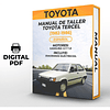 Manual de Taller Toyota Tercel (1982-1986) Español*** 1