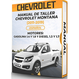 Manual de Taller Chevrolet Montana (2011-2019) Español