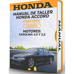 Manual de Taller Honda Accord (1993-1997) Español