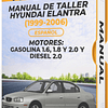 Manual de Taller Hyundai Elantra (1999-2006) Español 1