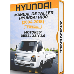 Manual de Taller Hyundai H100 (2004-2018) Español