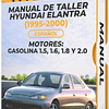 Manual de Taller Hyundai Elantra (1995, 1996, 1997, 1998, 1999, 2000) GASOLINA 1.5, 1.6, 1.8 Y 2.0 Español 1