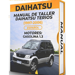 Manual de Taller Daihatsu Terios ( 1997, 1998, 1999, 2000, 2001, 2002, 2003, 2004, 2005, 2006) Español