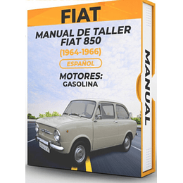 Manual de Taller Fiat 850 (1964-1966) Español***