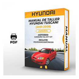 Manual de Taller Hyundai Tuscani (2001-2008) Español