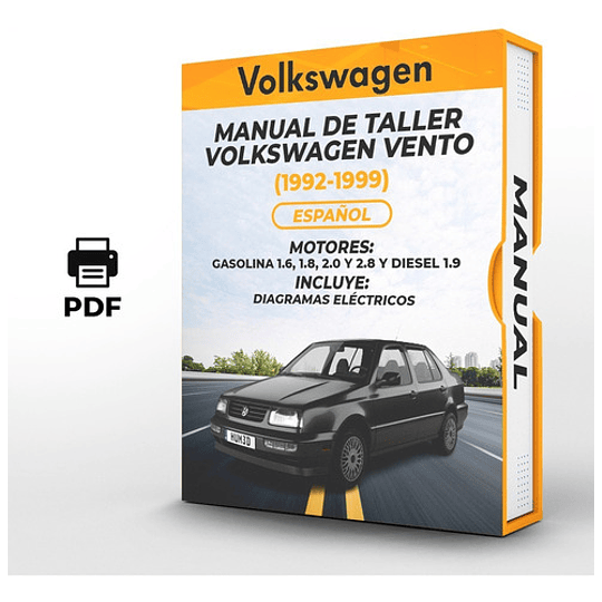 Manual de Taller Volkswagen Vento (1992-1999) Español