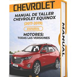 Manual de Taller Chevrolet Equinox (2017-2019) Español