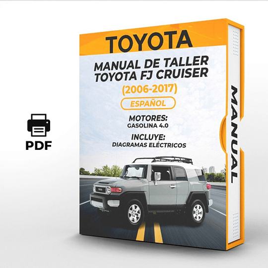 Manual de Taller Toyota Fj Cruiser (2006-2017) Español