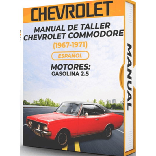 Manual de Taller Chevrolet Commodore (1967-1971) Español***