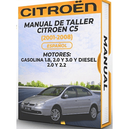 Manual de Taller Citroen C5 (2001-2008) Español