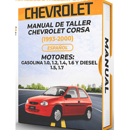 Manual de Taller Chevrolet Corsa (1993-2000) Español