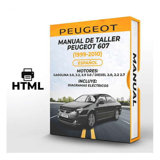 Manual de Taller Peugeot 607 (1999-2010) Español