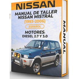 Manual de Taller Nissan Mistral (1993-2006) Español