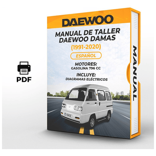 Manual de Taller Daewoo Damas (1991-2020) Español