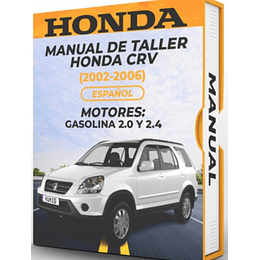 Manual de Taller Honda Crv (2002-2006) Español